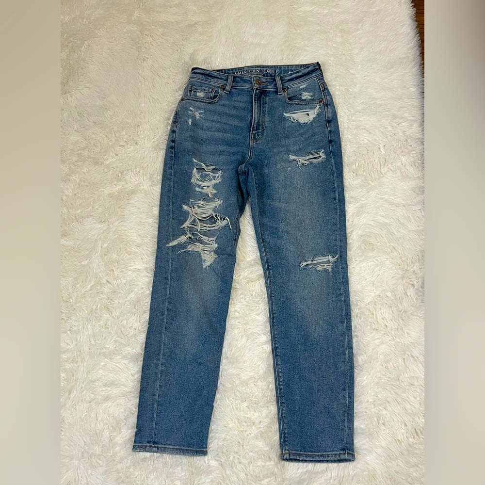 American Eagle Stretch Distressed Jeans